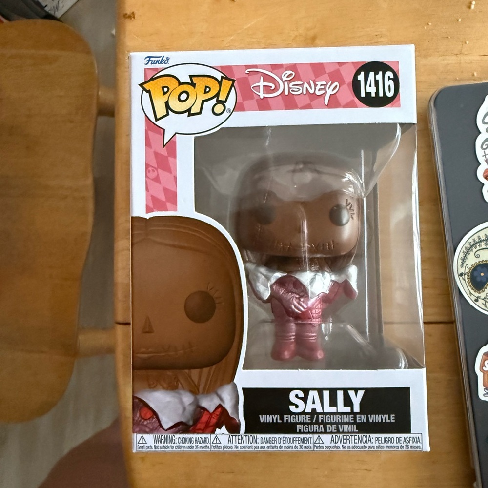 Funko Pop! Disney Sally Vinyl Figure - Brown and Pink